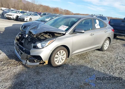 2021 Hyundai Accent Se из США, поврежденный, VIN 3KPC24A62ME137701